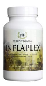 NutriPlex Formulas InflaPlex whole food dietary supplement bottle